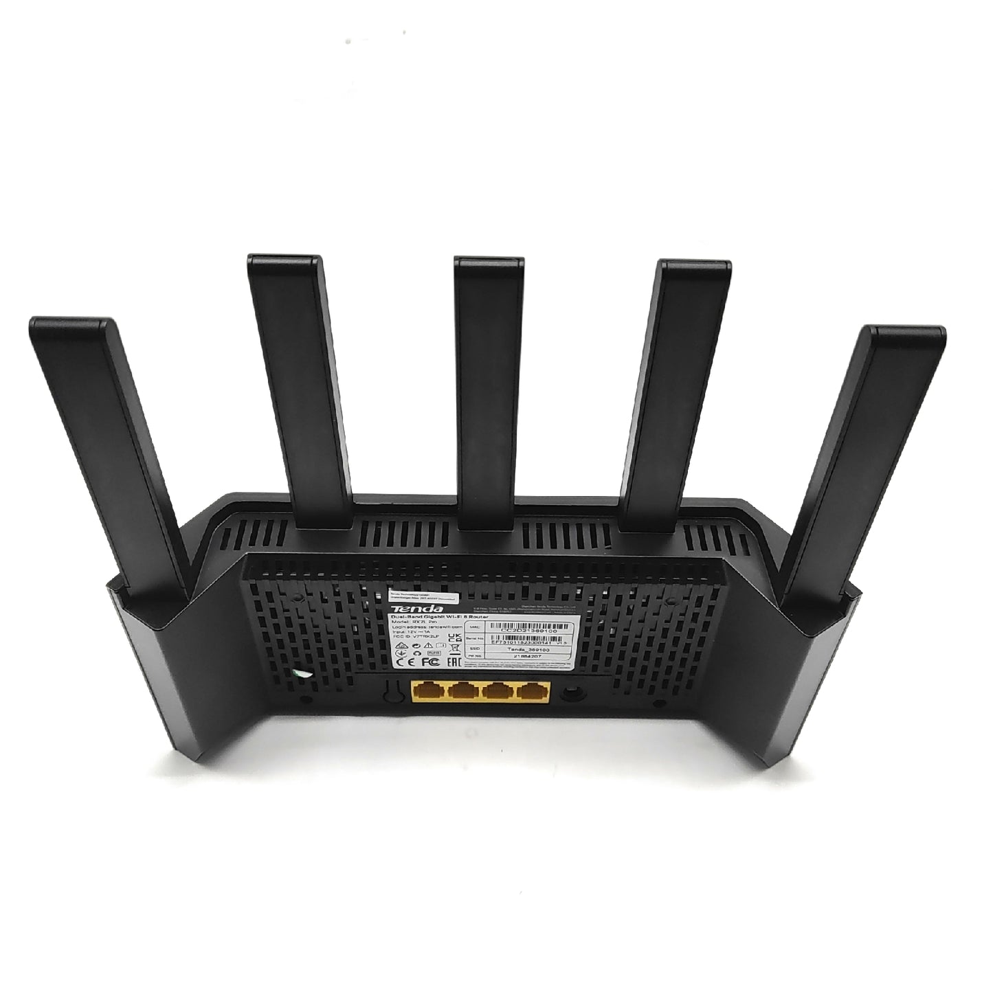 Tenda WLAN Router Netzwerkgerät RX2L Pro Wi Fi 6 AX1500 Dualband starke