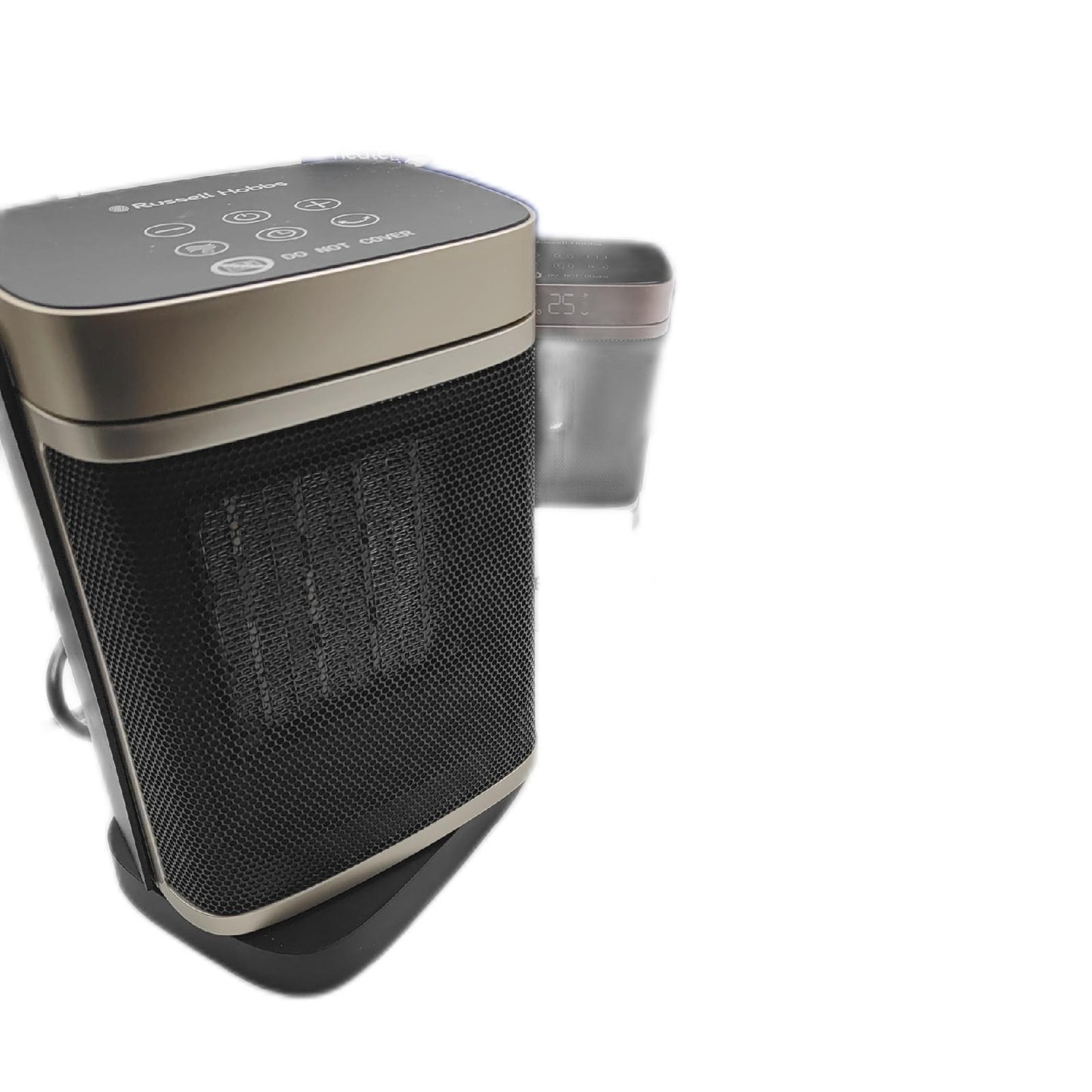 Russell Hobbs Heizgerät Raumklima Space Heater Schwarz Gold 1500W Oszillierend Portable Heizung