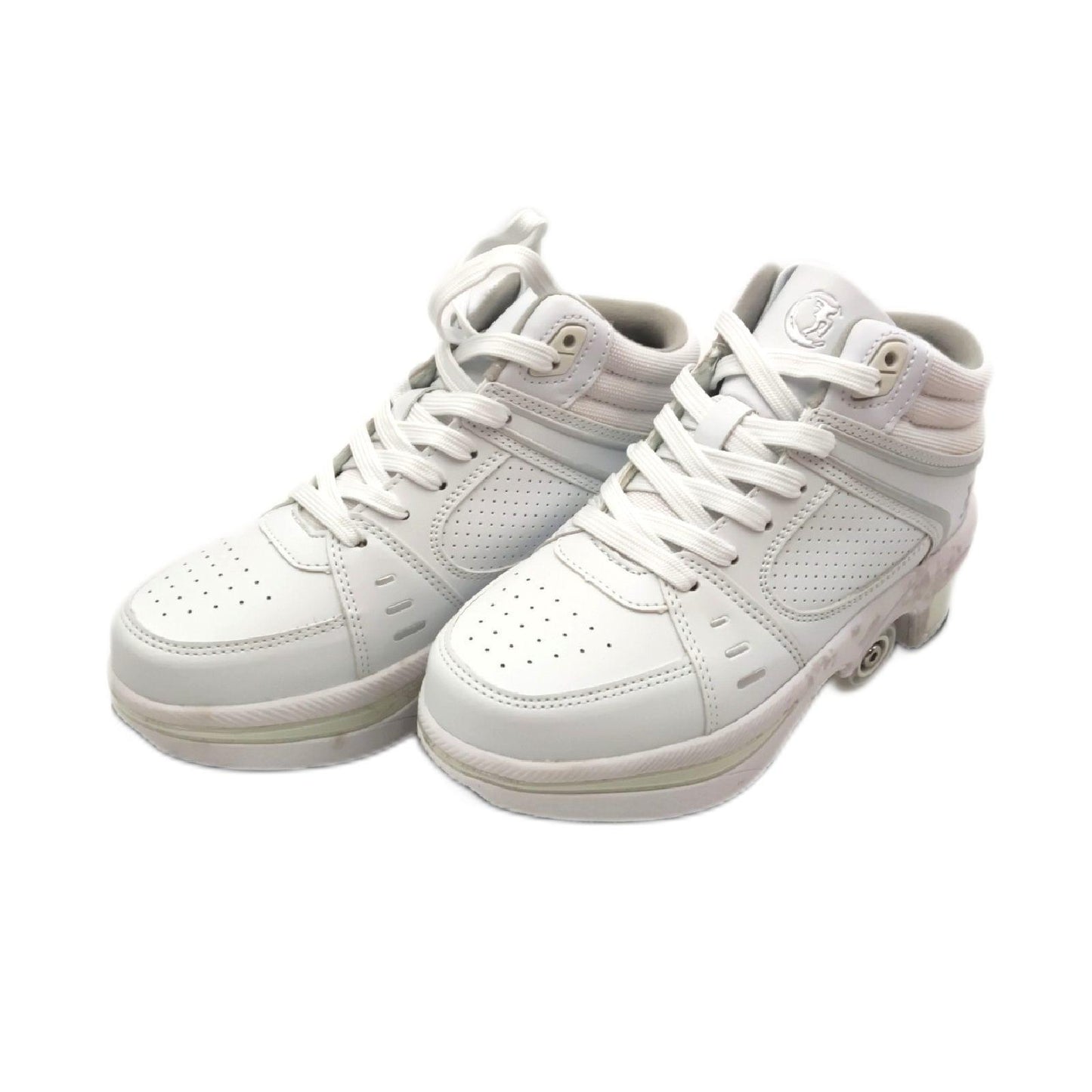 Roller Schuhe Kinderschuhe Sneakers 2 in 1 Deformed Roller Inline Spaß EU 37