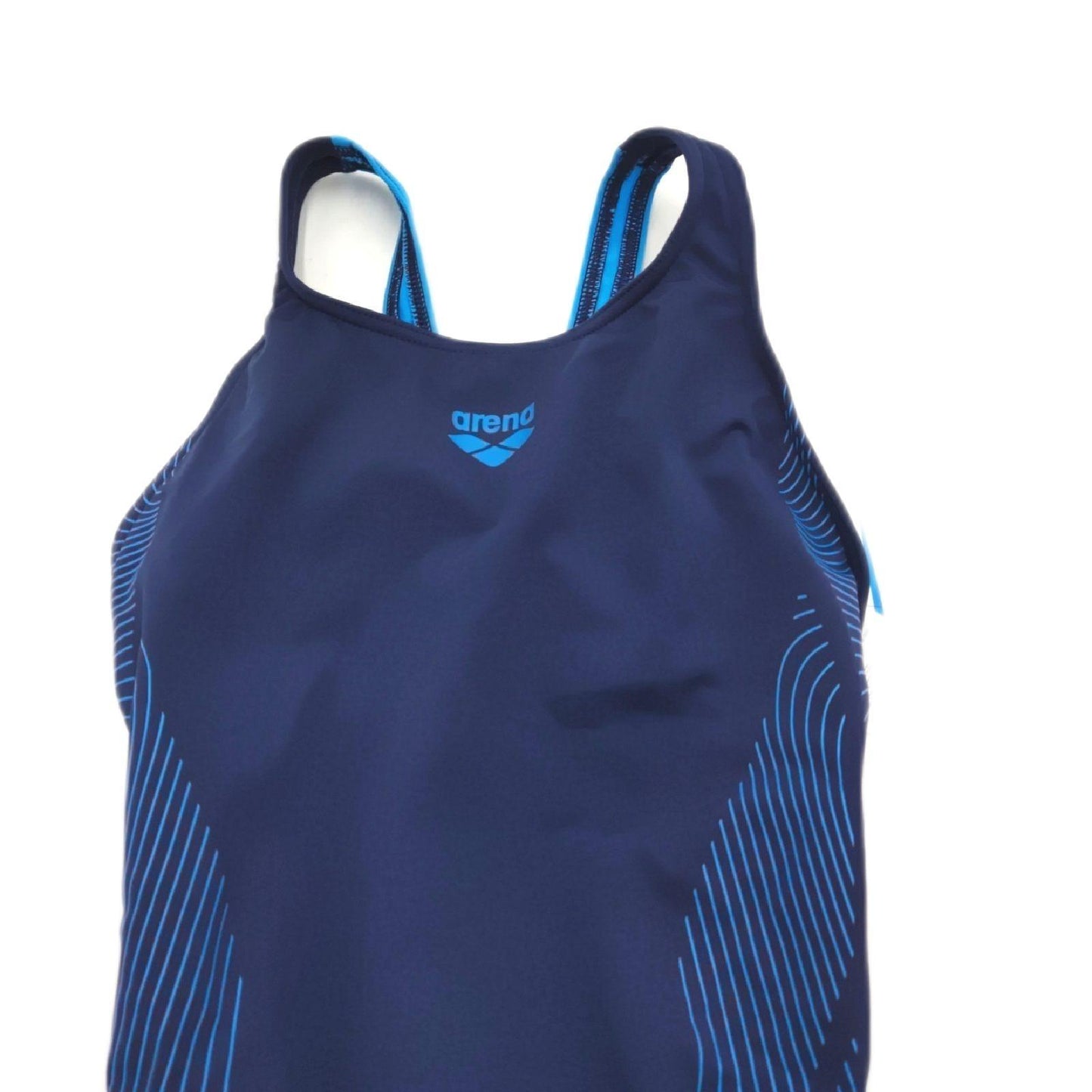 Arena Damen Badeanzug Schwimmbekleidung Performance Graphic Bustier Badespaß