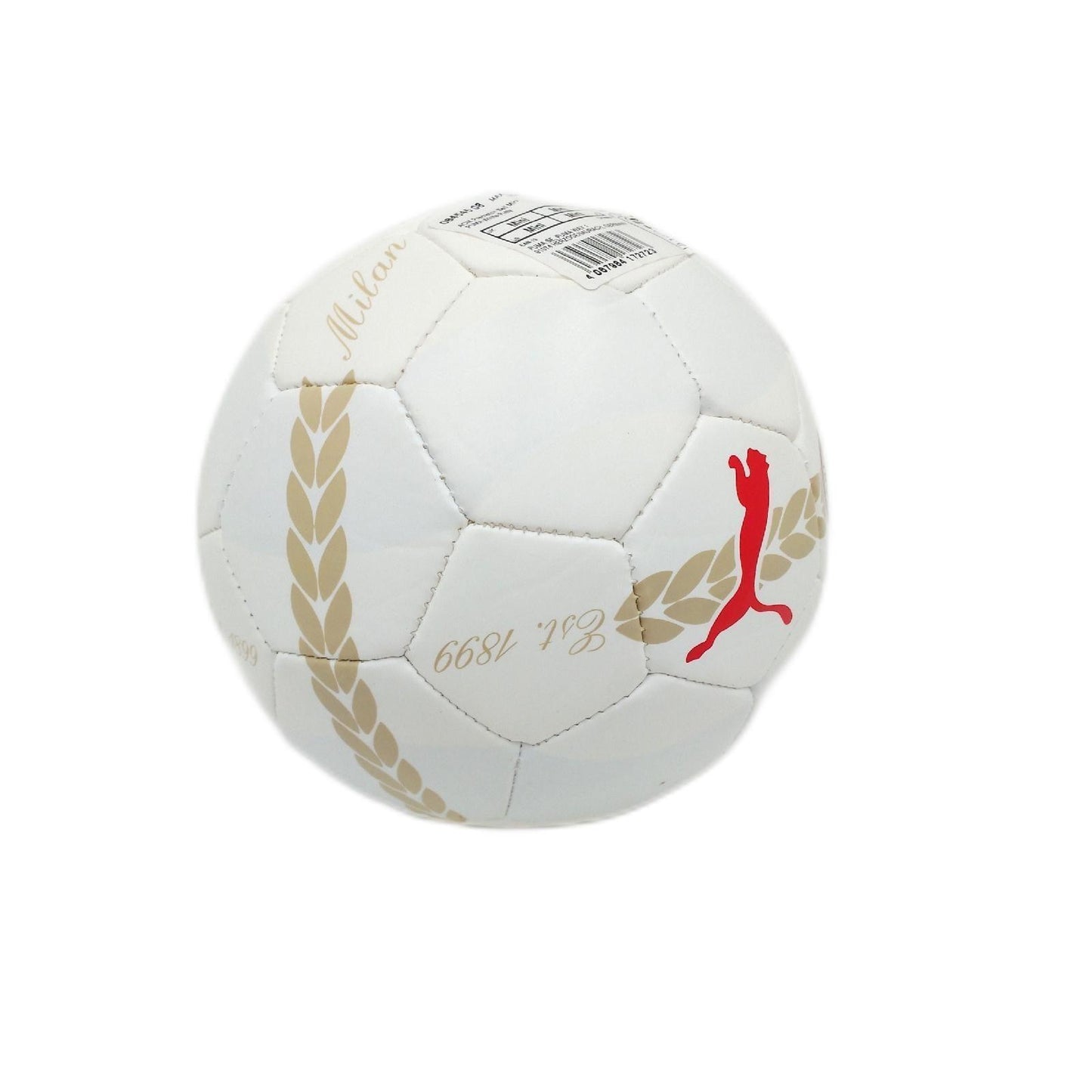 Puma Mini Fußball Fanartikel A C Milan Mini 3 Weiß Offizielles Design