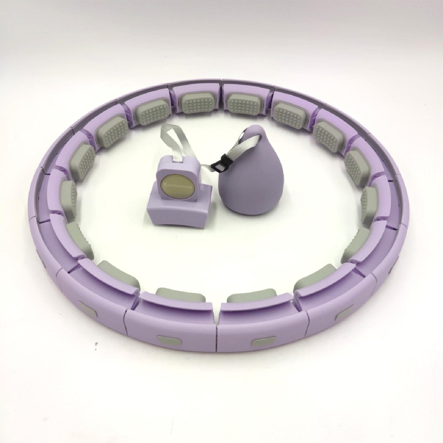 Innovative Technologie Ring Schmuck Accessoire Lila Einstellbares Gewicht Intelligent Design