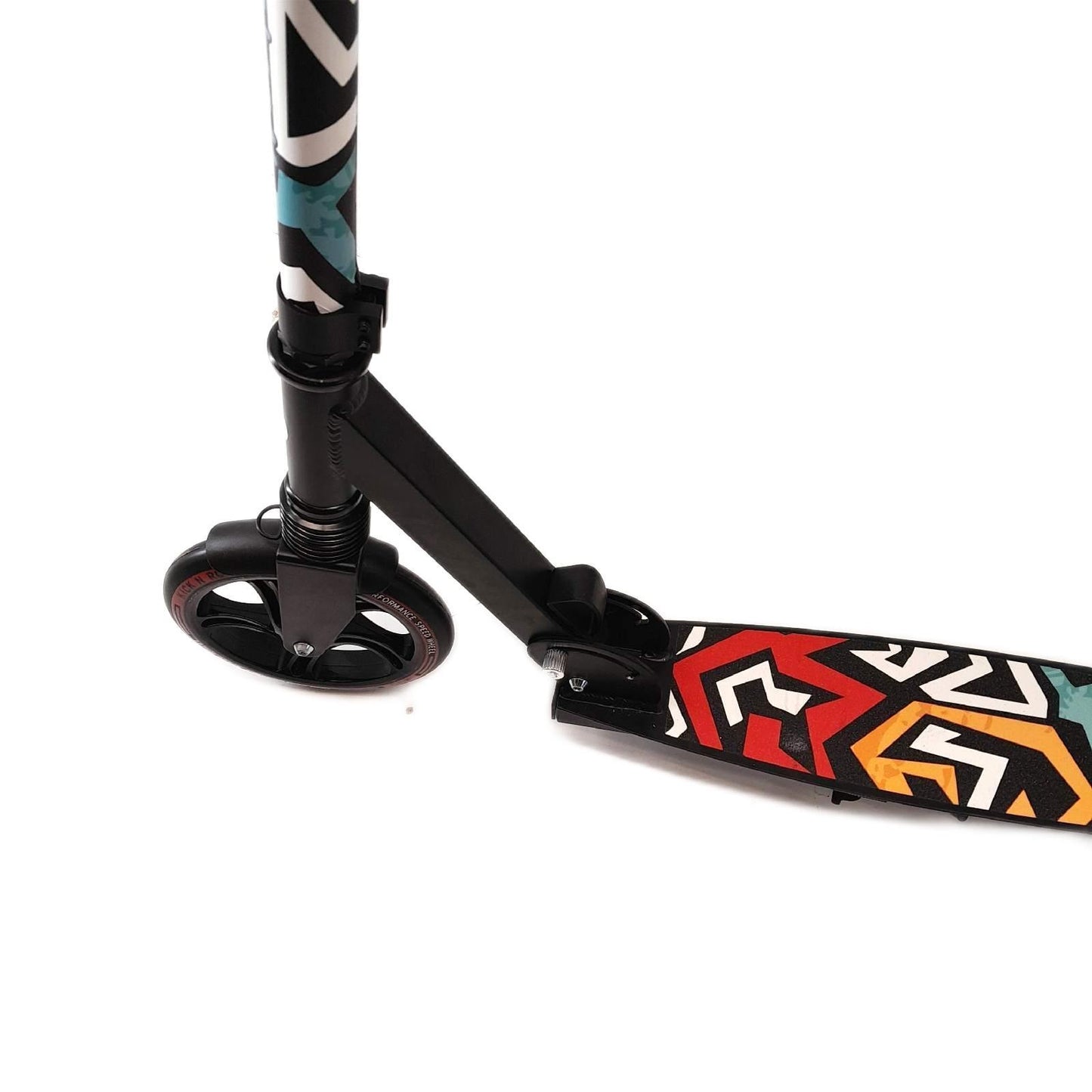 Leogreen Scooter Cityroller Tretroller 205mm PU Räder Klappbar Höhenver