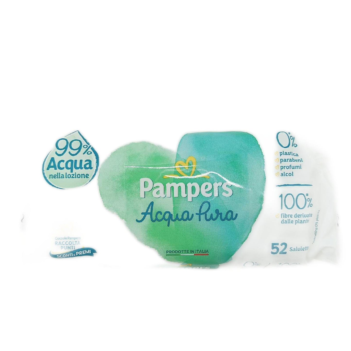 Pampers Feuchttücher Babypflege Reines Wasser Naturello 9 Packungen
