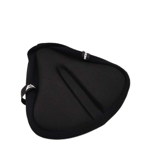 NEXTCOVER® CoverOne Universal Gel Sattelbezug Fahrrad inkl. Regenschutz [Memory-Foam] I Fahrradsattel Überzug mit Polster I Sattelschutz Fahrradsitz für Damen & Herren I Gelsattel Polsterung