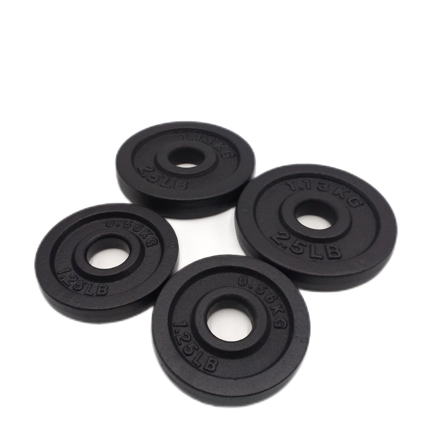 Yes4All Hantelscheiben Set Gewichte Standard 2 9 cm Gusseisen
