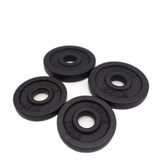 Yes4All Hantelscheiben Set Gewichte Standard 2 9 cm Gusseisen