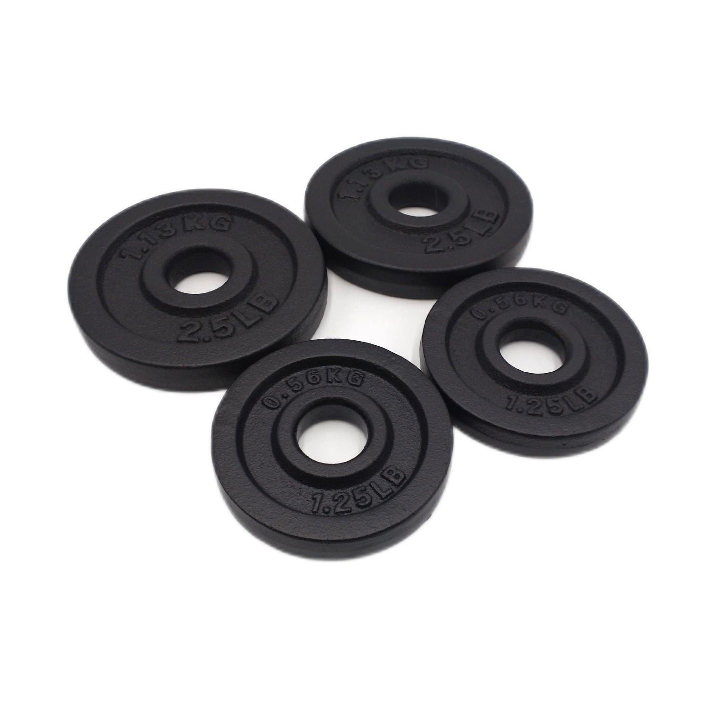 Yes4All Hantelscheiben Set Gewichte Standard 2 9 cm Gusseisen