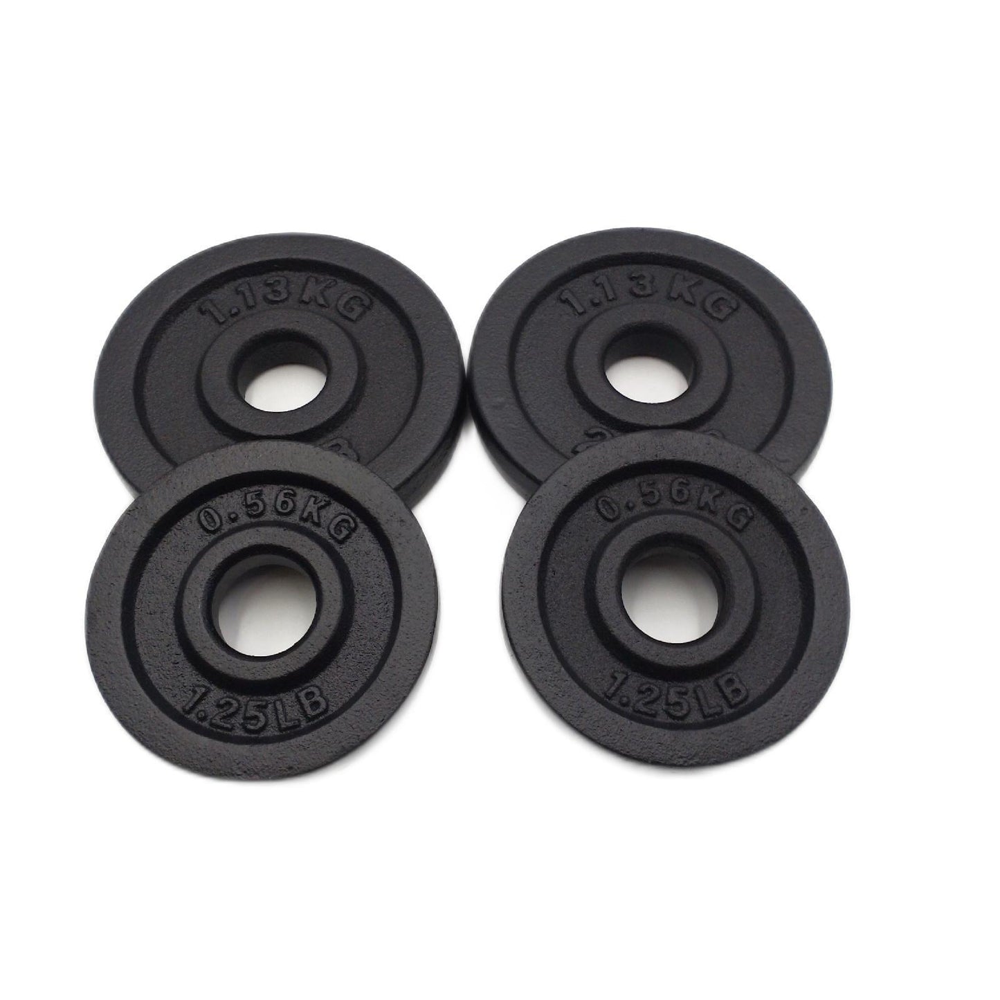 Yes4All Hantelscheiben Set Gewichte Standard 2 9 cm Gusseisen