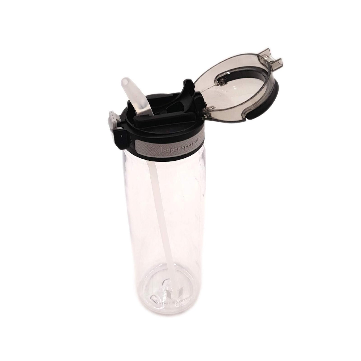 Super Sparrow Trinkflasche 1L - TouchSip Wasserflasche - BPA-frei - Ideale Sportflasche - Strohhalm Tritan Flasche für Sport, Outdoor und Camping - Leicht, Nachhaltig