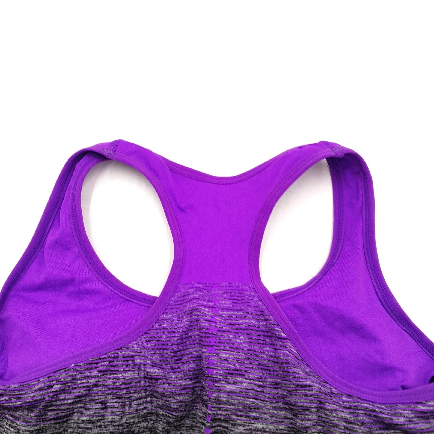 Sykooria Sport BH Damenbekleidung XL Farbverlauf Racerback Push up Bustier für