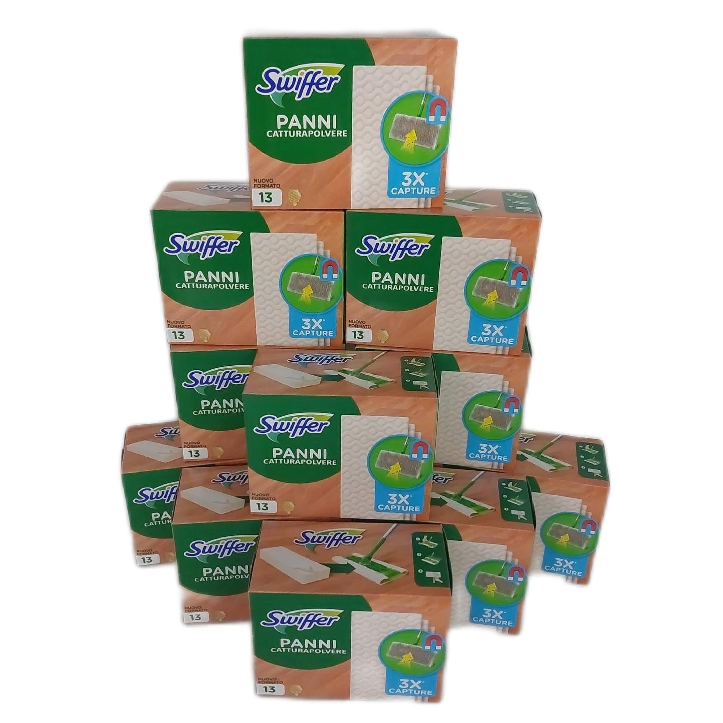 Swiffer Staubtücher Reinigung Parkett 156 Mikrofaser ideal Schmutzfänger für Haushalt