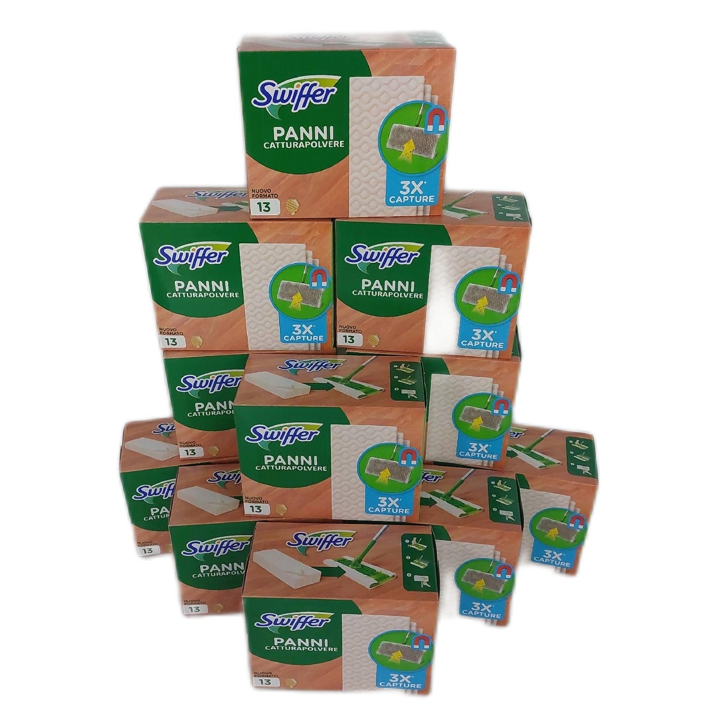 Swiffer Staubtücher Reinigung Parkett 156 Mikrofaser ideal Schmutzfänger für Haushalt
