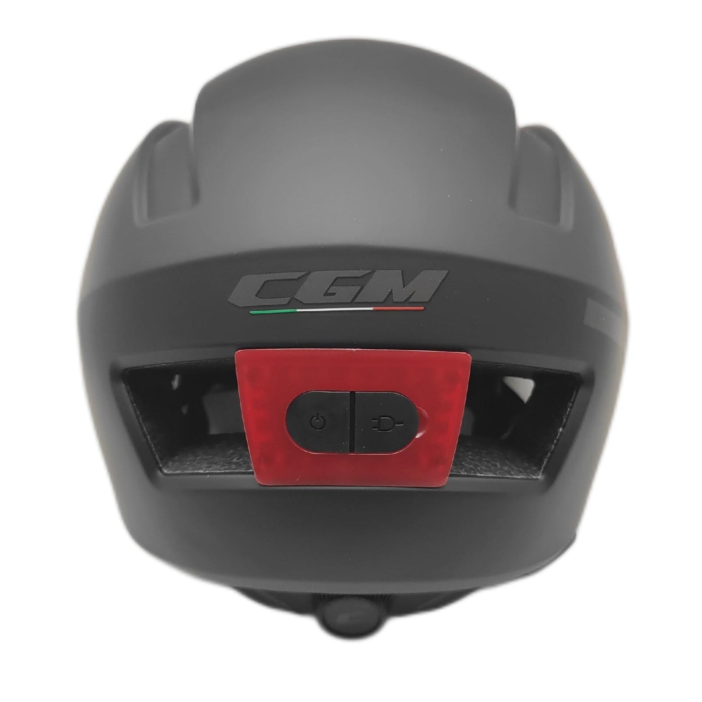 CGM Fahrradhelm Helmschutz Fahrradzubehör Borgo Mattschwarz Uni Sicherheit Erwachsene M 55 58 cm
