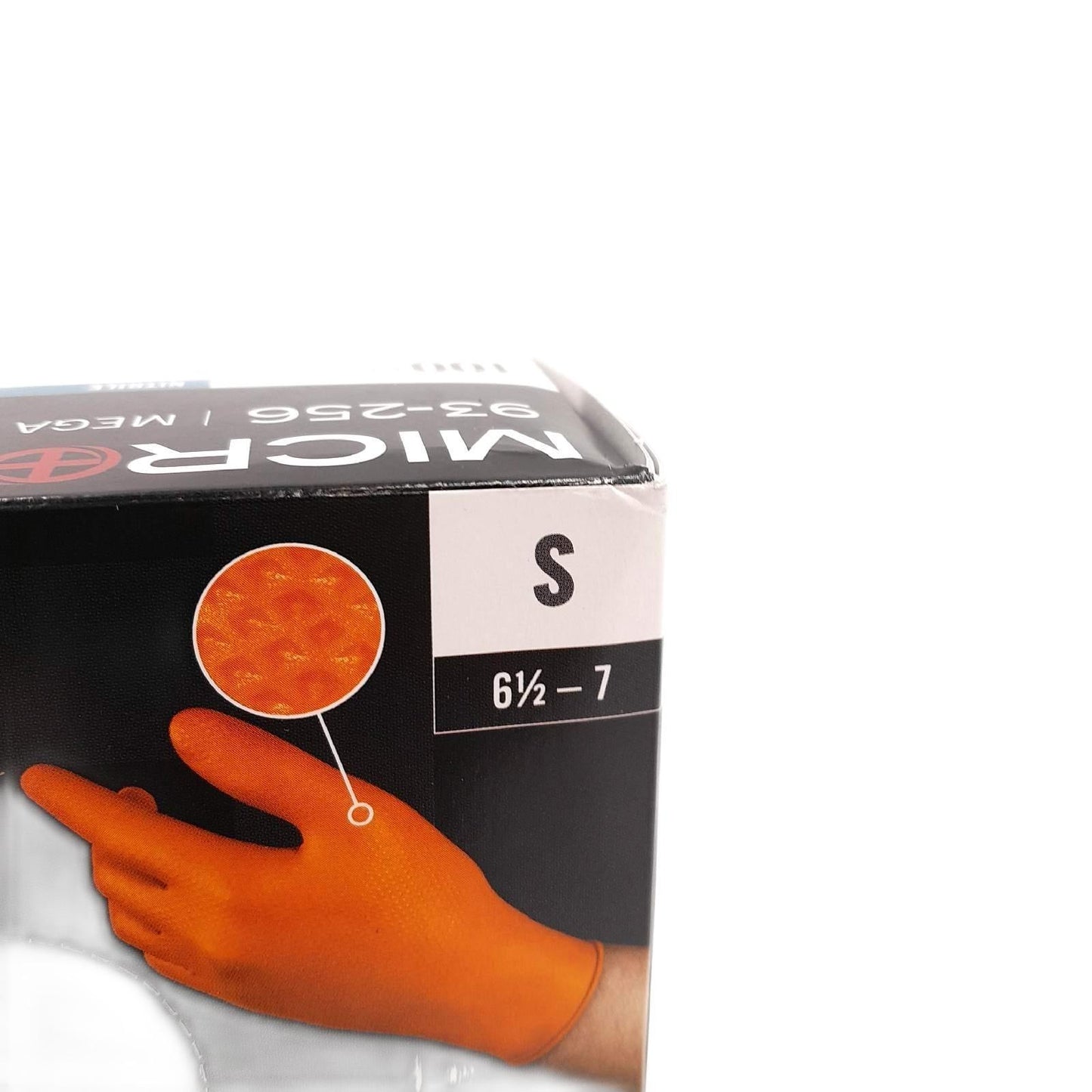 Ansell Handschuhe Einmalhandschuhe Schutzausrüstung 93 256 Orange Hautschutz Nitril