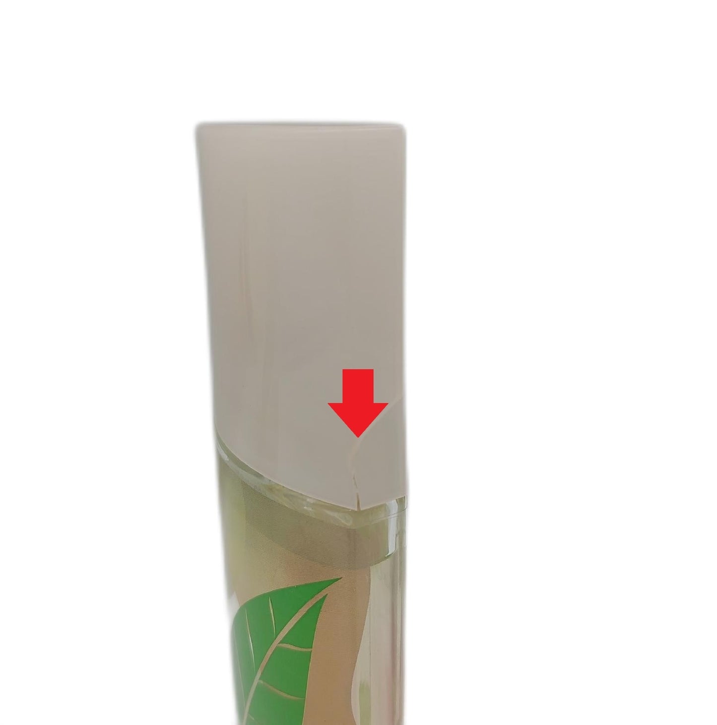 Elizabeth Arden Green Tea Pistachio Crunch Eau de Toilette Deckel gebrochen