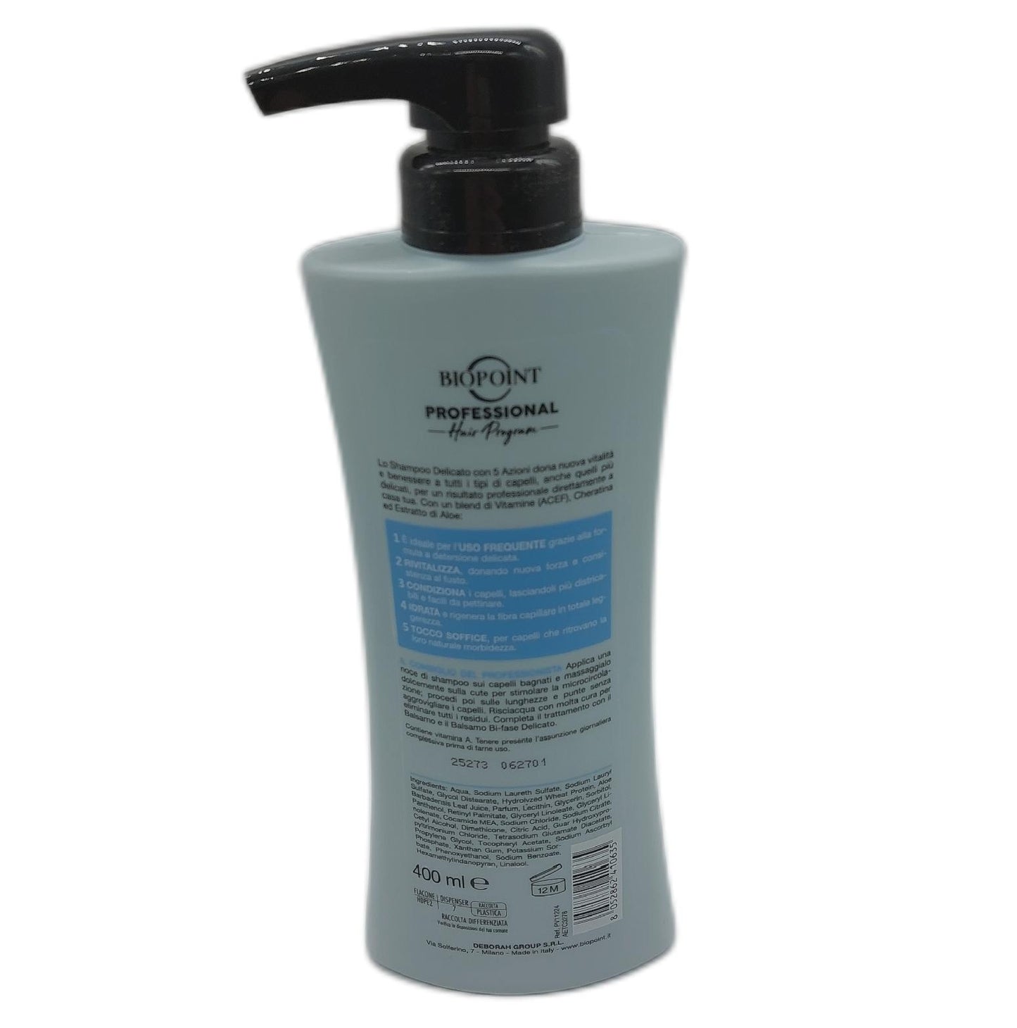 Biopoint Haarpflege Set Haarpflege DELICATO Hair Program Kit für häufiges Waschen san
