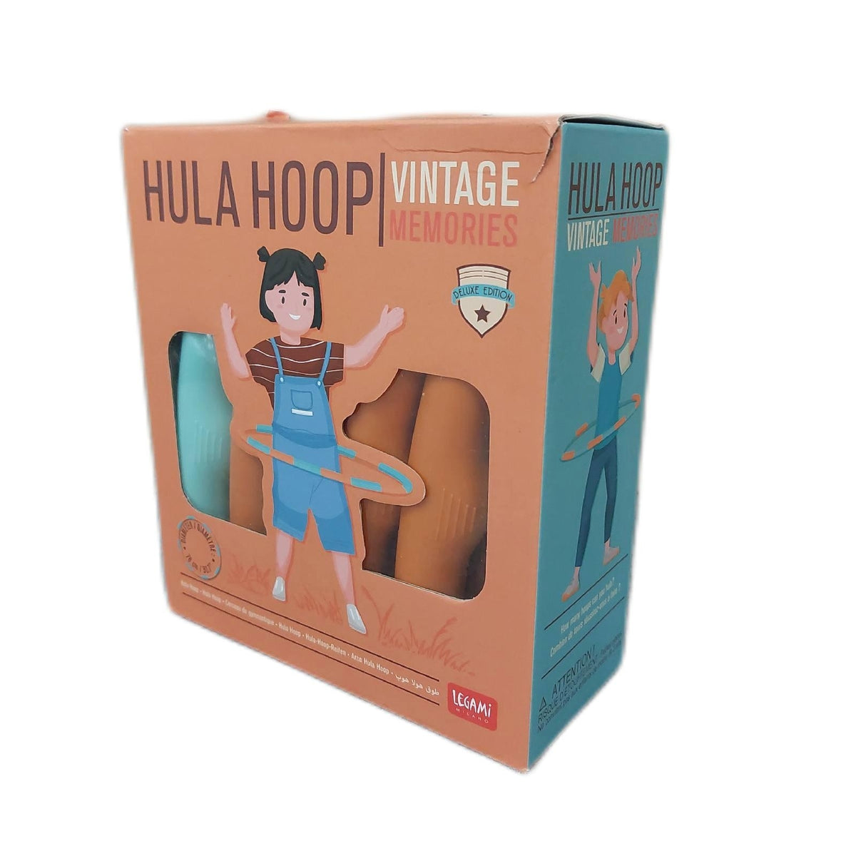 Legami - Hula Hoop Erwachsene  Hula Hoop Kinder  Fitness Abnehmen  Kreis Spiel Spaß garantiert  einfach zu montieren  einfach zu bedienen  16 Abschnitte  Durchmesser 78 cm