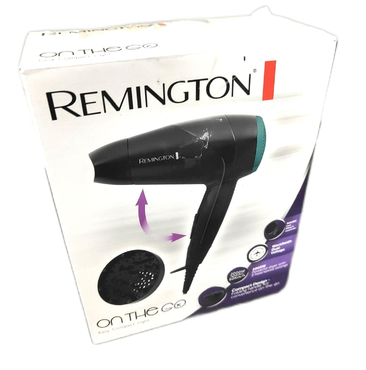 Remington Haartrockner Stylinggeräte Elektrokleingeräte D1500 Hochleistung Weltweite