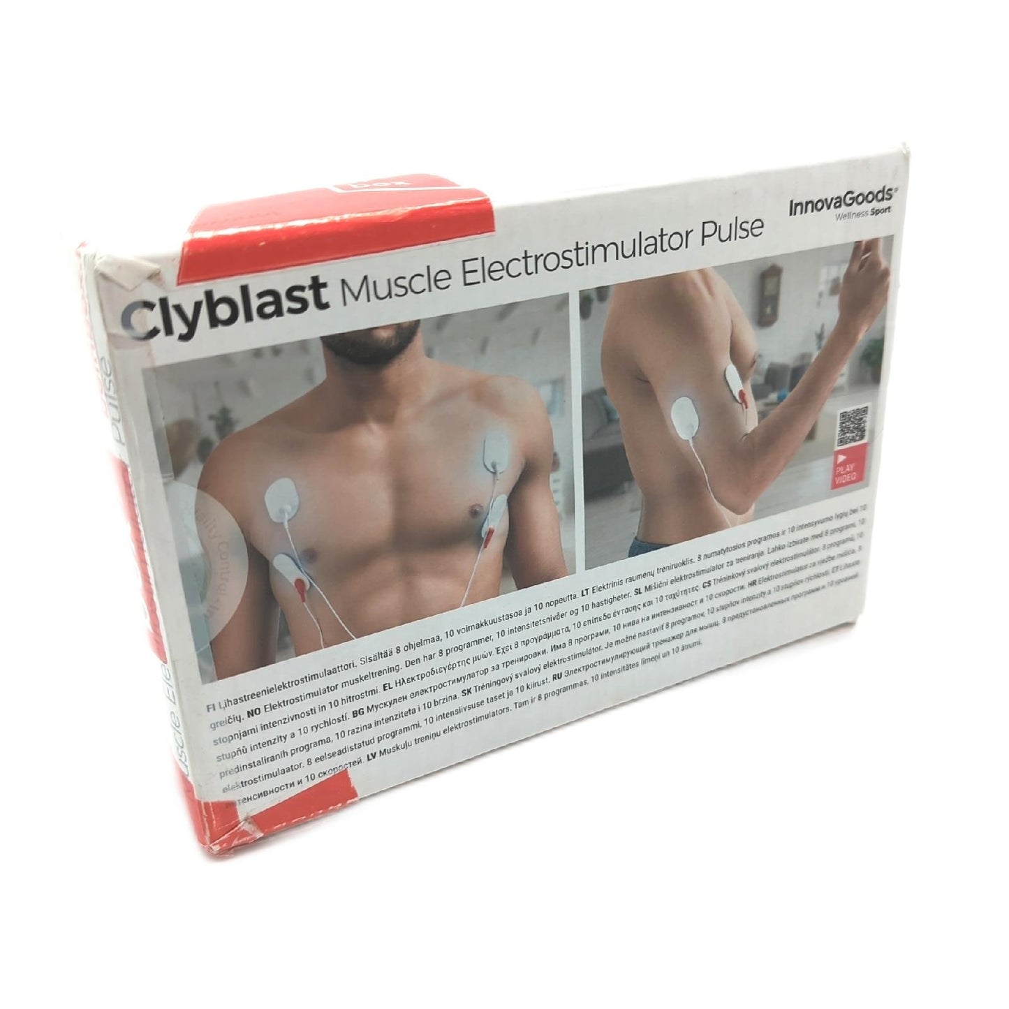 Avilia Muskelstimulator Trainingsgeraete Fitness 8 Programmen 10 Geschwindigkeiten Effektiv