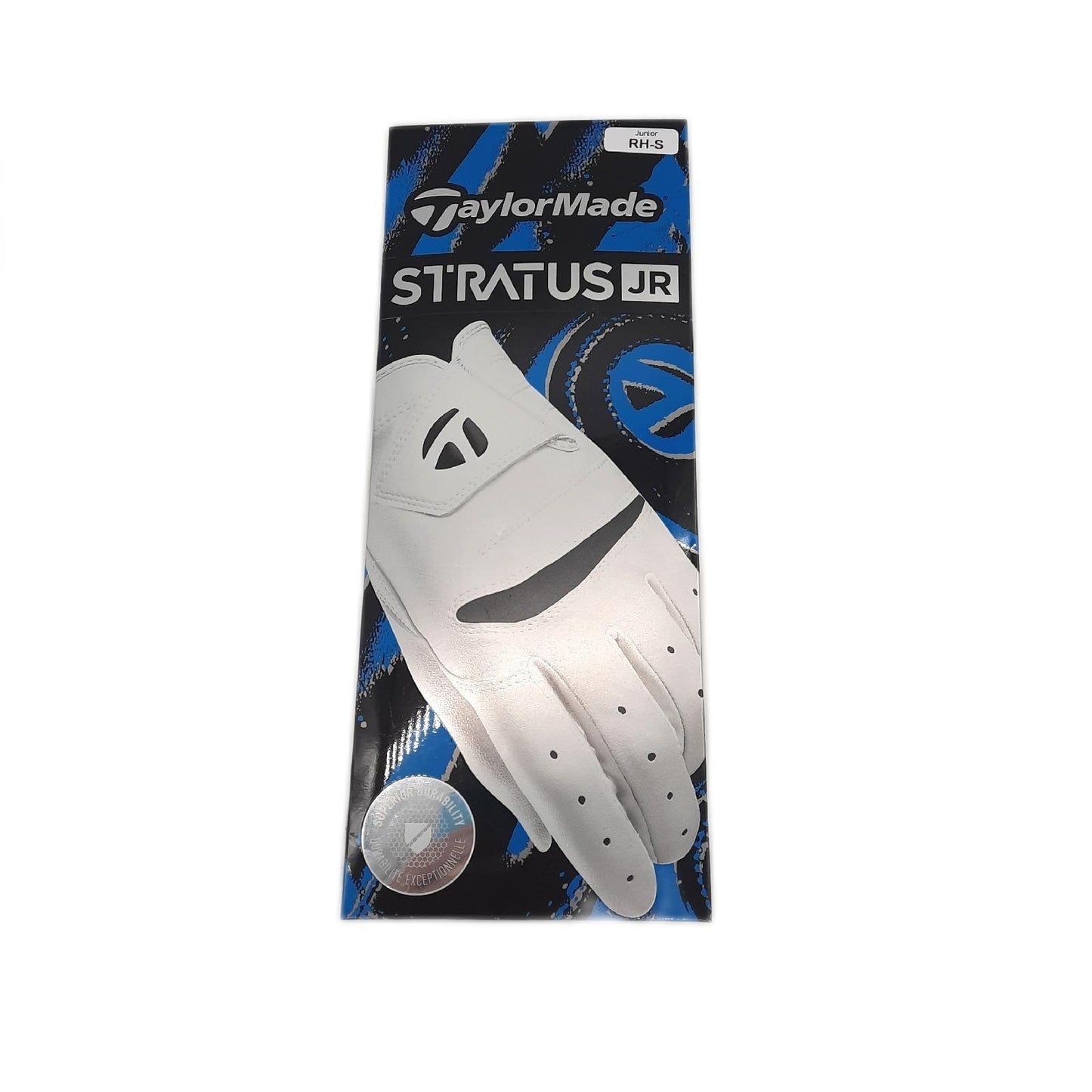 TaylorMade Golfhandschuh Junior Golfausrüstung Stratus Komfortgriff Weiß Sport Zubehör Training