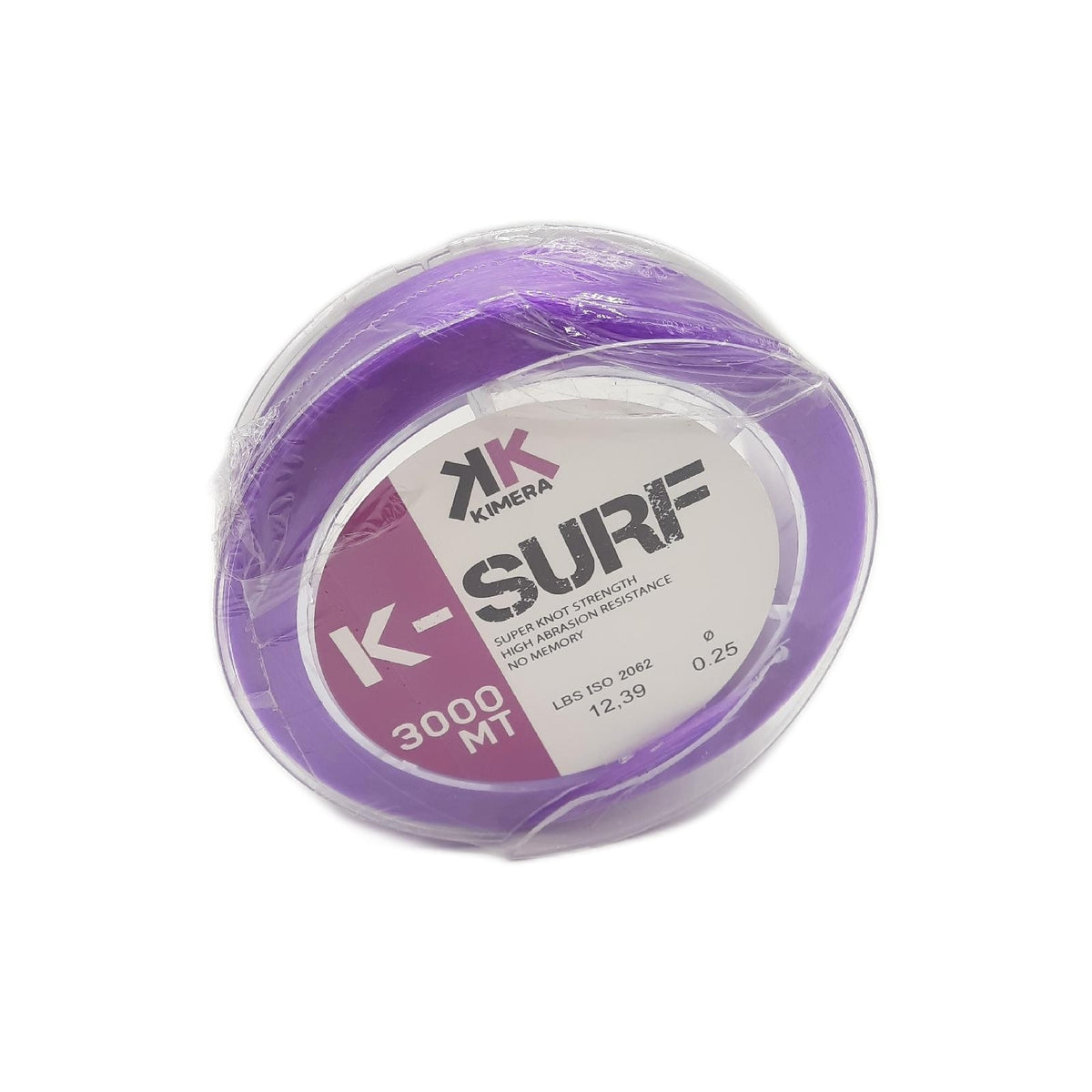 KIMERA Mt 3000  K-surf Angelschnur  Hellviolett  0.25