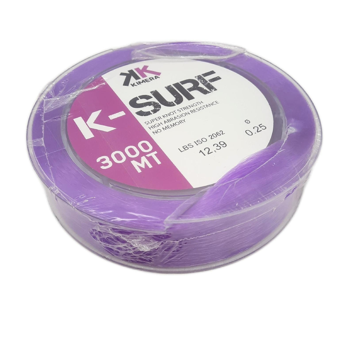 KIMERA Mt 3000  K-surf Angelschnur  Hellviolett  0.25