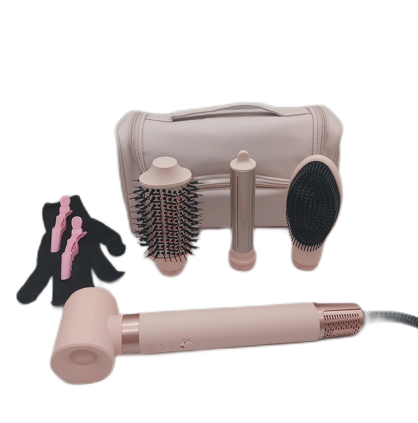 MESCOMB Airstyler Professioneller Hairstyler Set Ionen linker Lockenstab fehlt