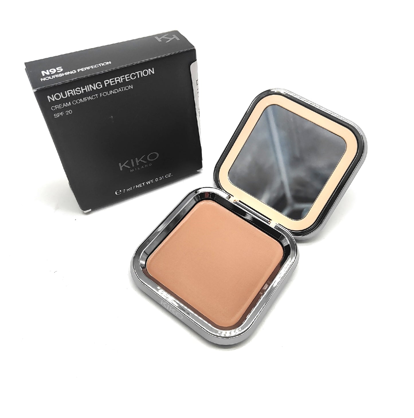 KIKO Milano Compact Foundation Make Up Nourishing Perfection Cream N 95 Straffend Pflege