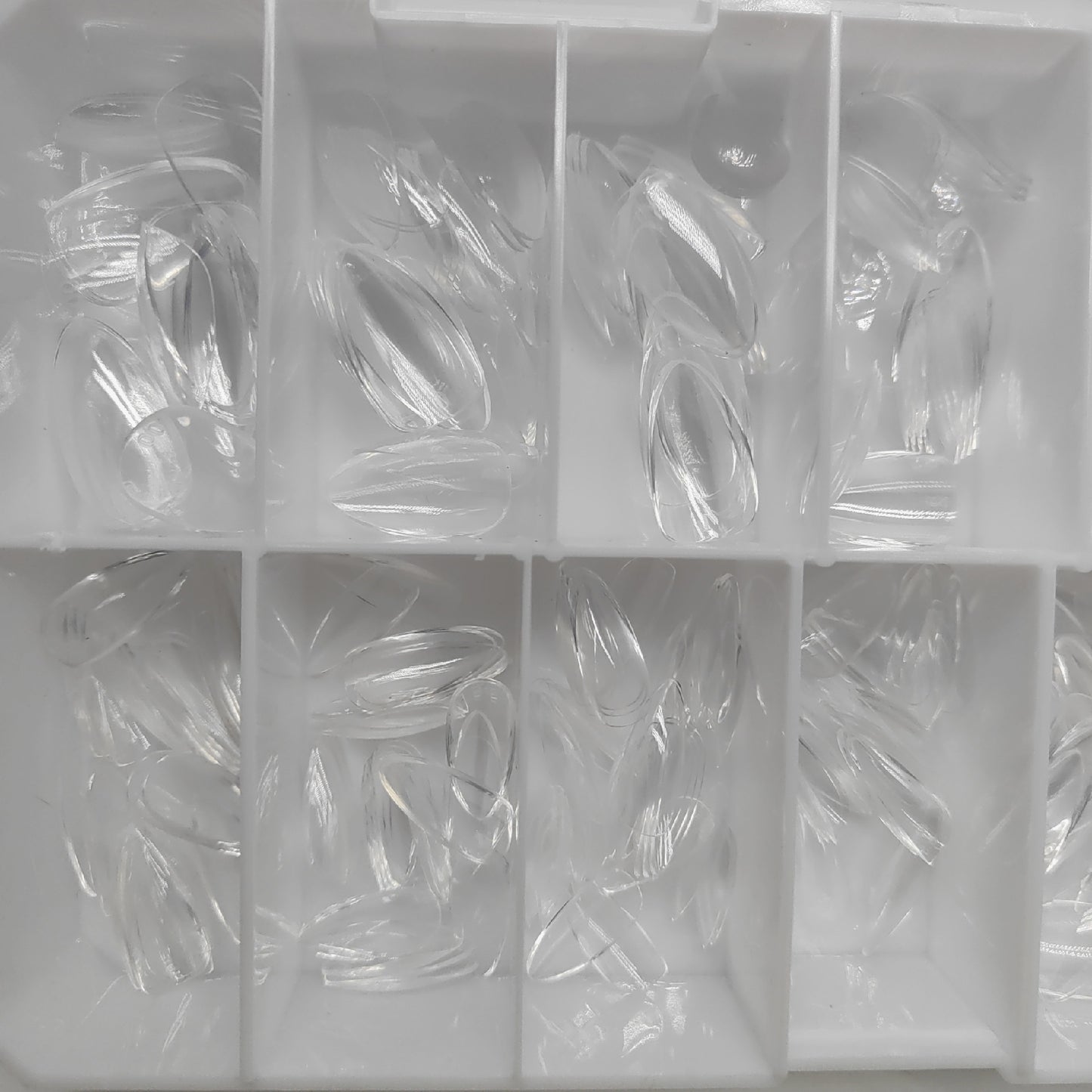 Curacoro Nagelverlängerungen Nagelpflege Set mit 420 in 14 transparenten