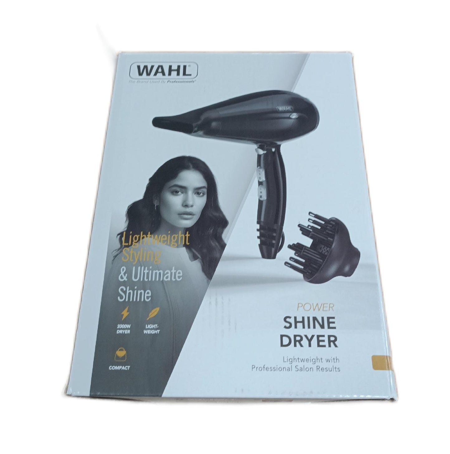 WAHL Haartrockner Haartrockner Power Shine mit Cool Shot Taste und 3 Heiz
