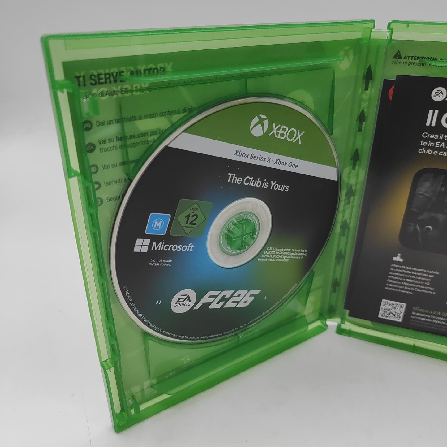 EA SPORTS FC 26 Standard Edition XBOX Series X XBOX One Videogiochi Italiano