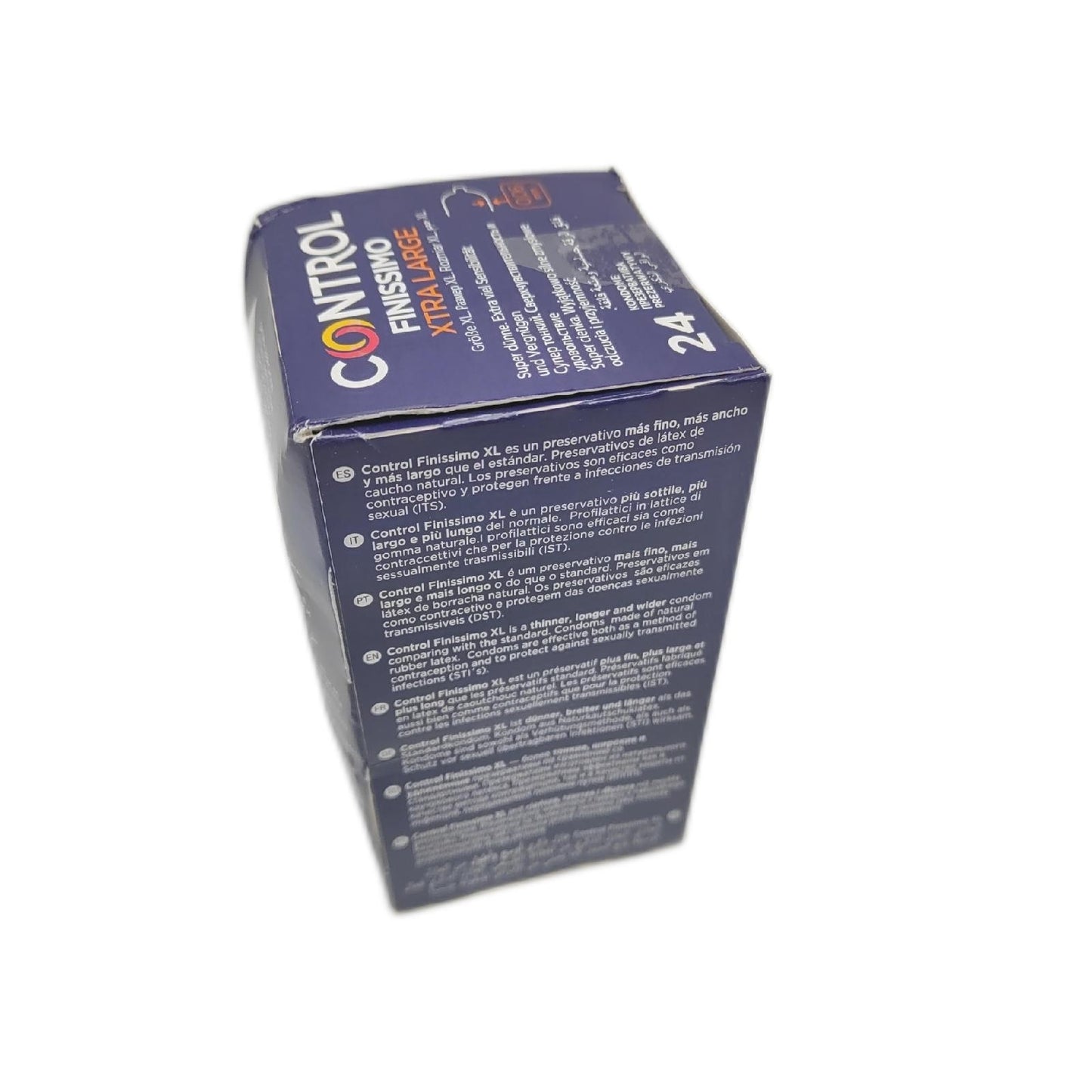 Control Finissimo XL Kondome Naturschutzschutz Family XL Größe superdünn 24 Stück