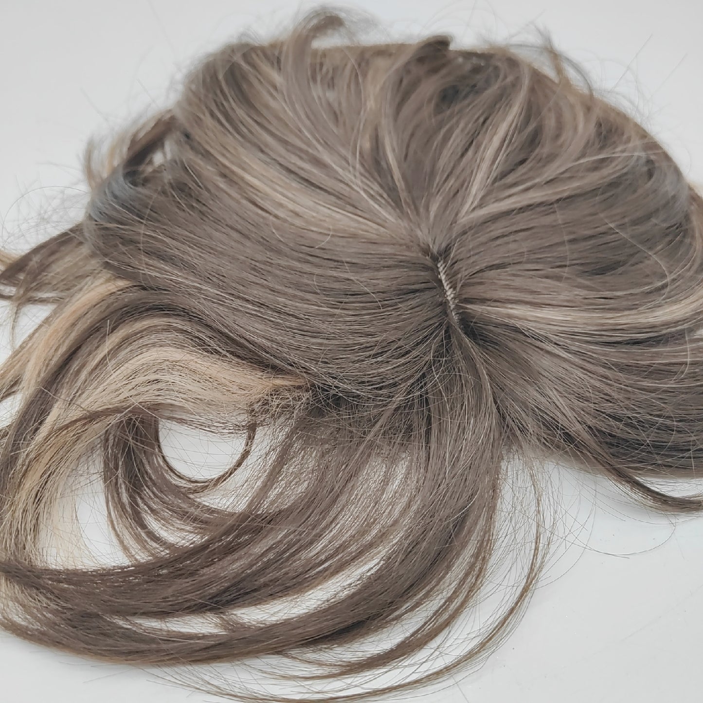 BUYOGET Haarteil Haarverlängerung Haarersatz Dunkelblondes gemischtes bra