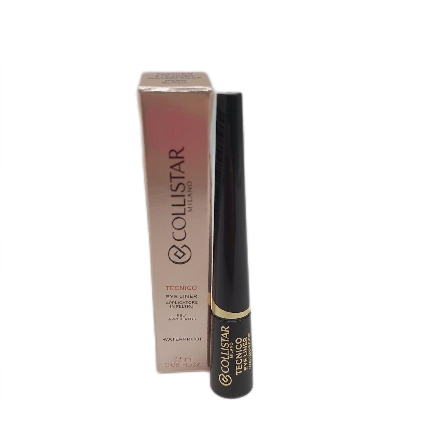 Collistar technischer schwarzer Eyeliner hochpräziser Eyeliner weichem Eyes