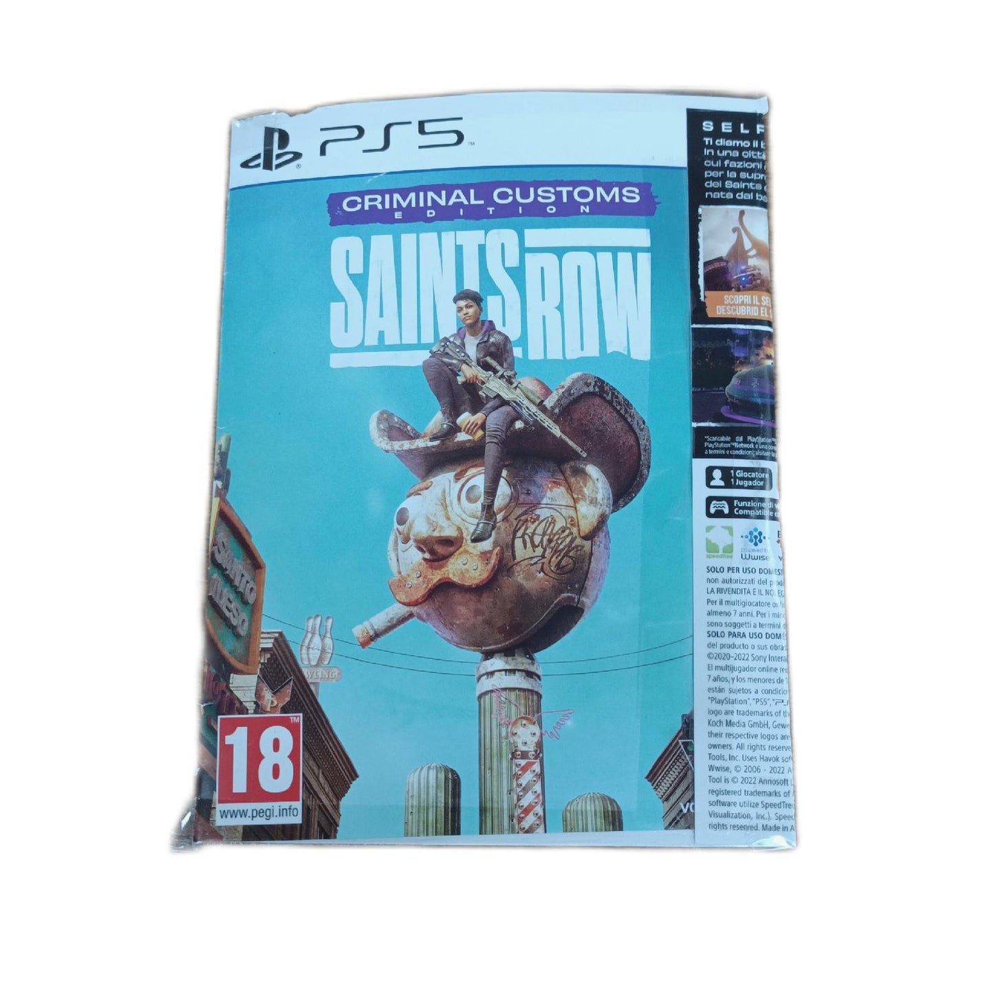 Deep Silver Saints Row Criminal Customs Edition Playstation 5 - Unvollständig
