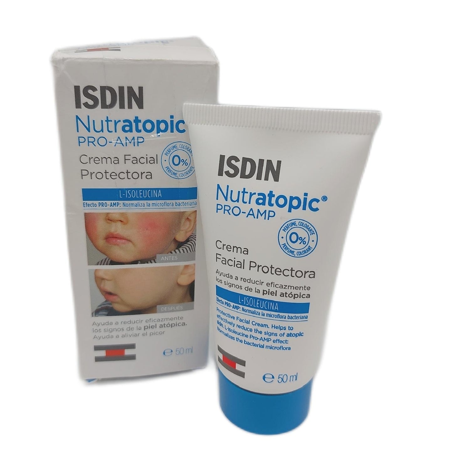 ISDIN Gesichtscreme Hautpflege Nutratopic Pro AMP 50 ml Atopische Haut