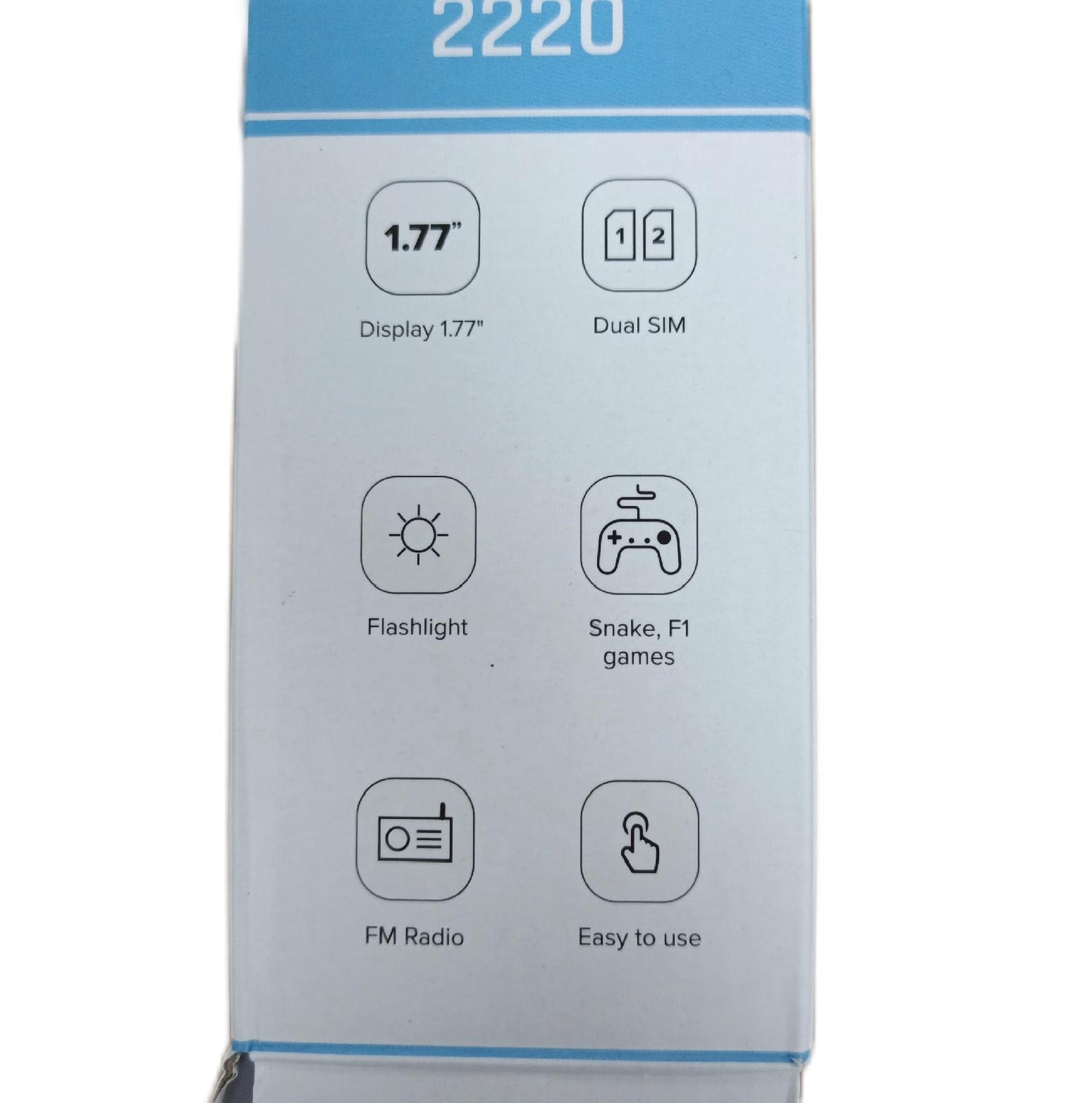 myPhone Tastentelefon Telekommunikation 2220 große Tasten Farbdisplay 177 Zoll
