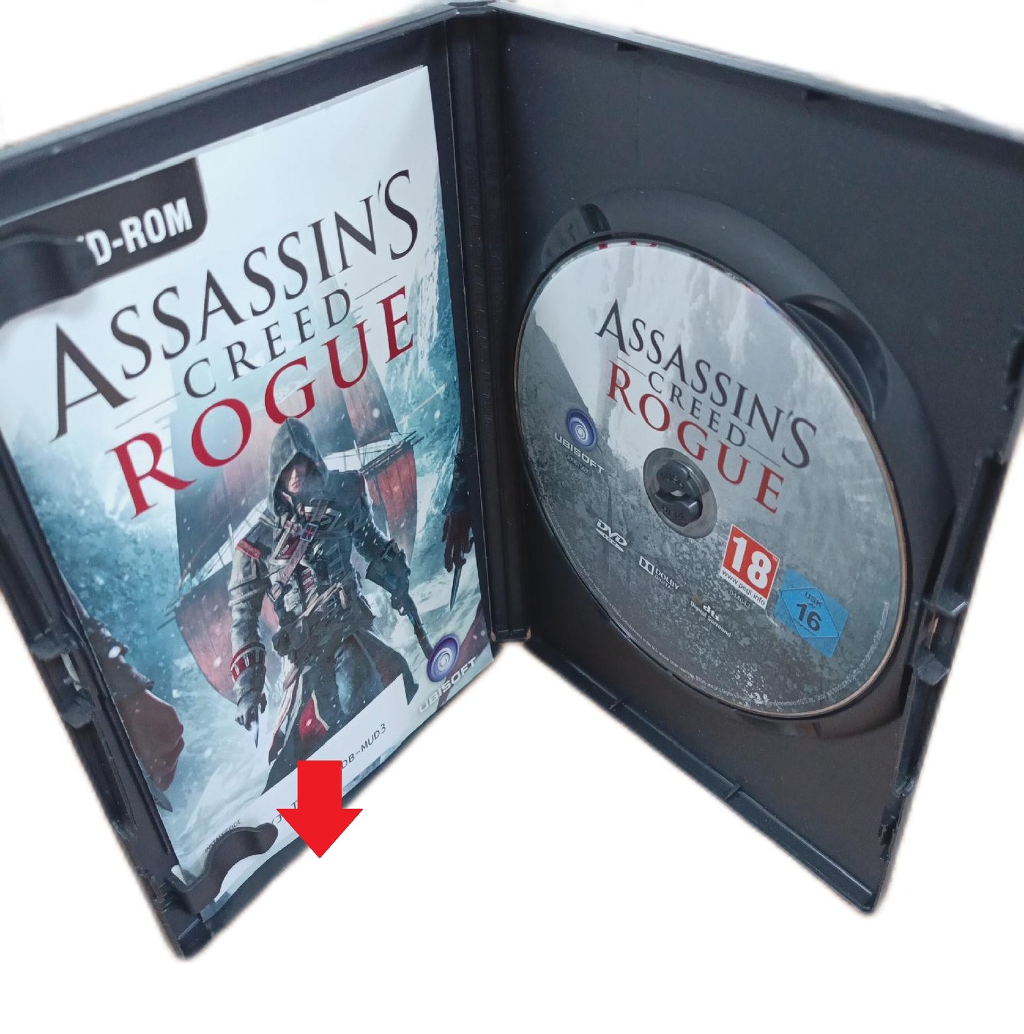 Ubisoft Assassin's Creed Rogue DVD-ROM USK 18 PC Edition Deutsch