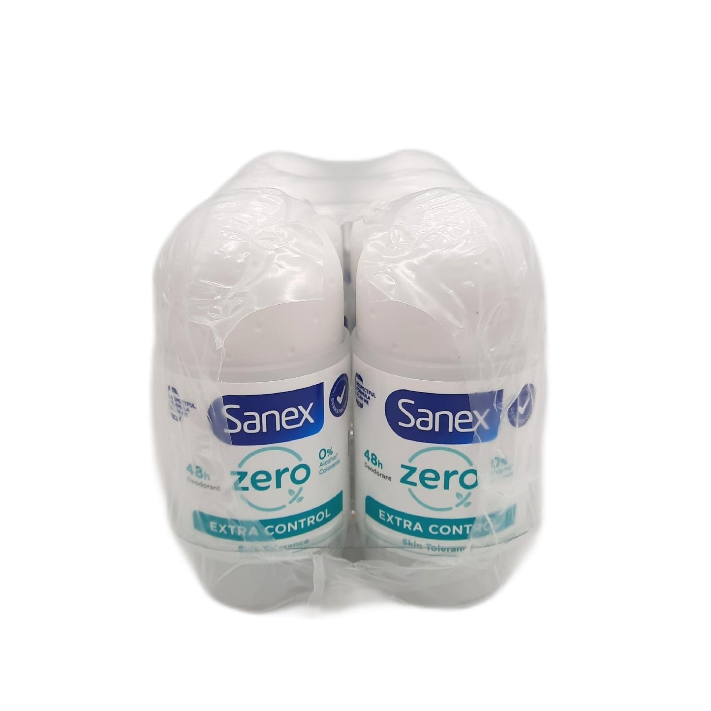 Sanex Deodorant Körperpflege Roll On 0 Prozent Extra Control für Männer und Frauen Schutz