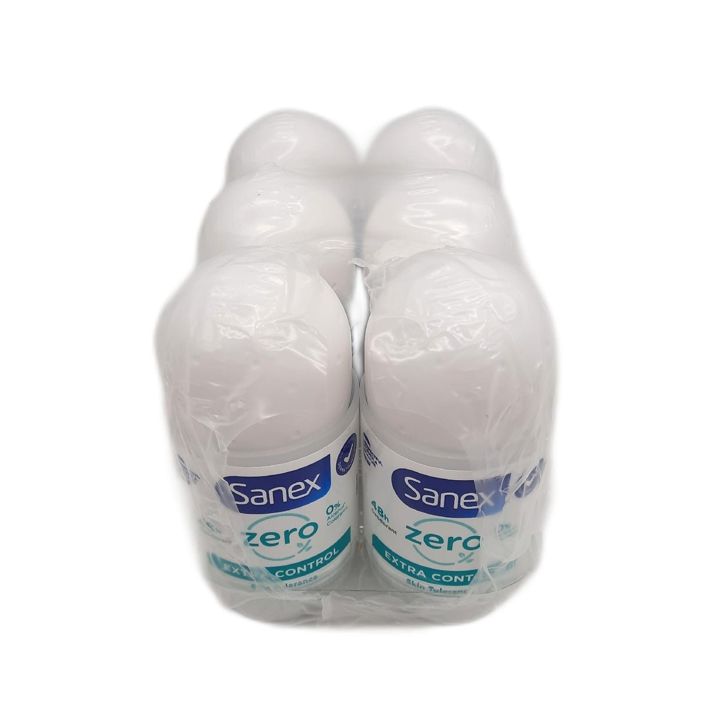Sanex Deodorant Körperpflege Roll On 0 Prozent Extra Control für Männer und Frauen Schutz