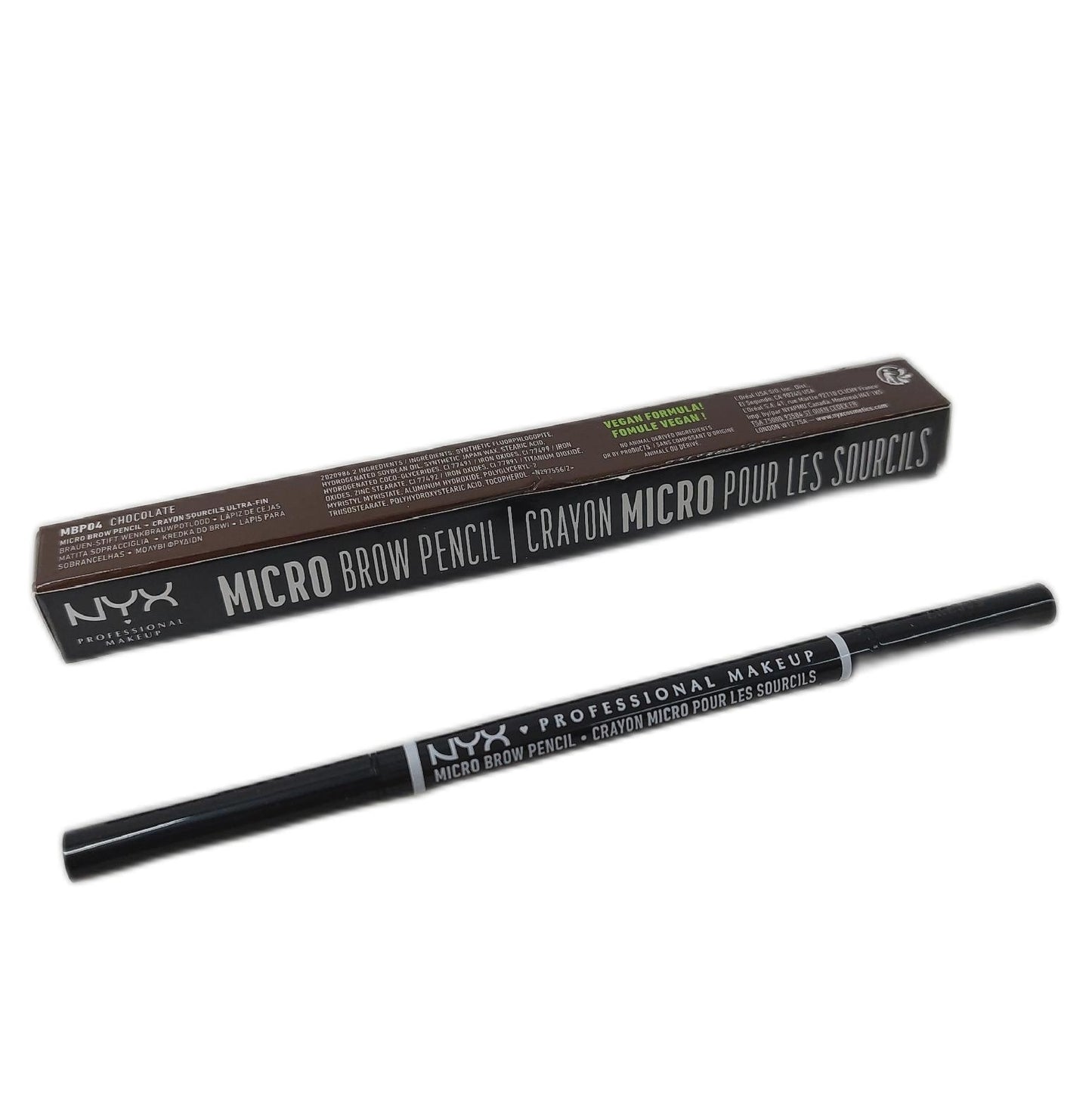 NYX Professional Makeup Augenbrauenstift Kosmetik Micro Brow Pencil Präzision für perfekte Bra