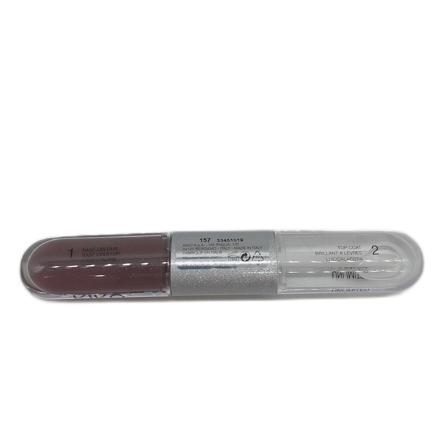 KIKO Milano Lippenstift Kosmetik Unlimited Double Touch 157 langanhaltend limited edition