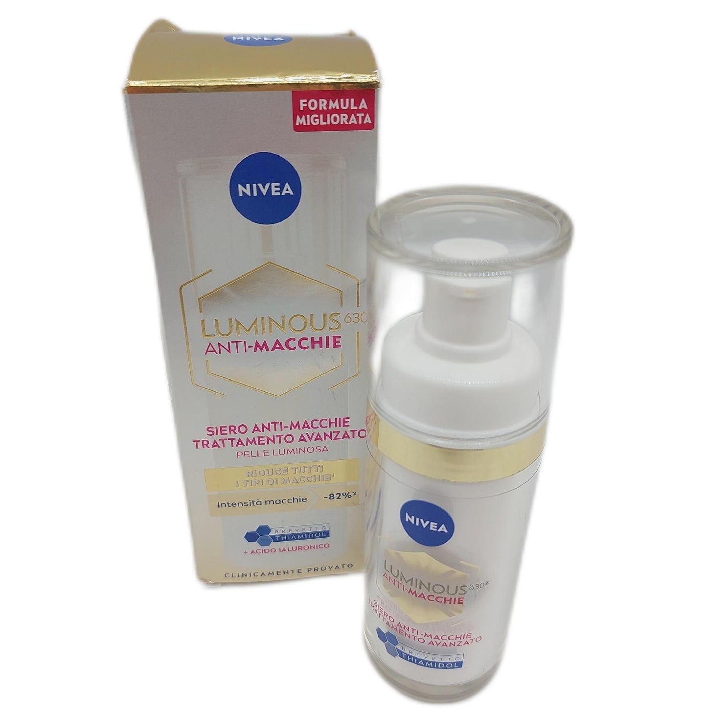 NIVEA Gesichtsserum Hautpflege Luminous630 Advanced Treatment Anti Flecken Serum 30