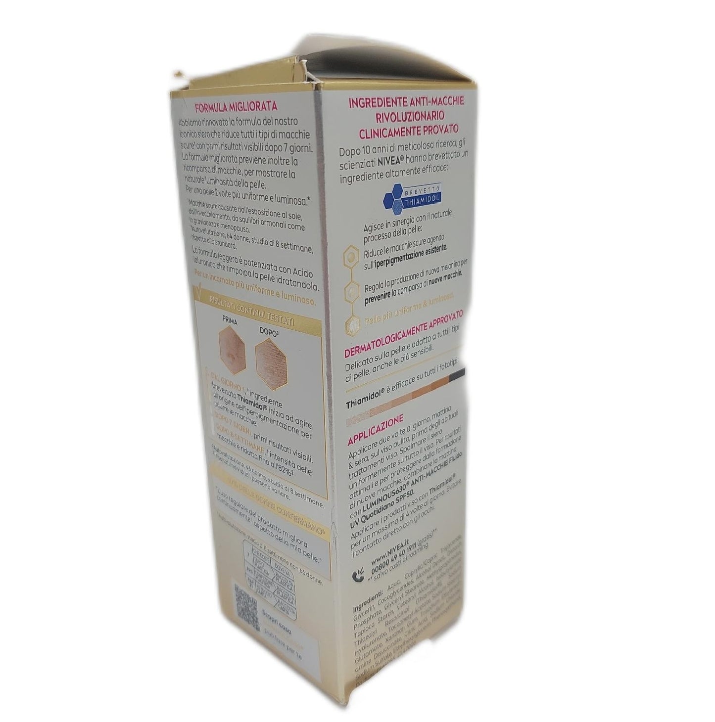 NIVEA Gesichtsserum Hautpflege Luminous630 Advanced Treatment Anti Flecken Serum 30