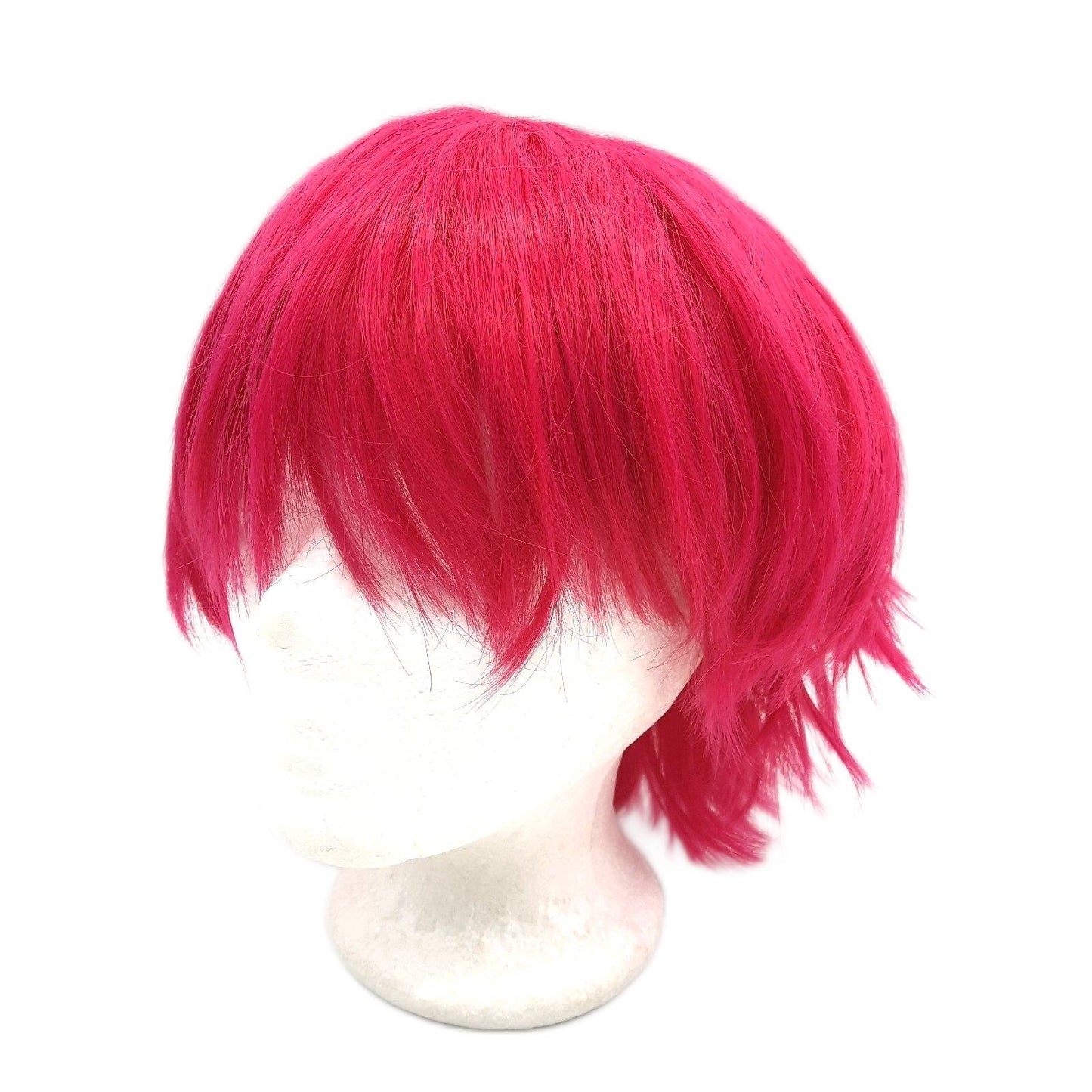 Cosplay Perücken Haarteile 8 Zoll kurze glatte pinkfarbene Größe Kaufen Sie jetzt für