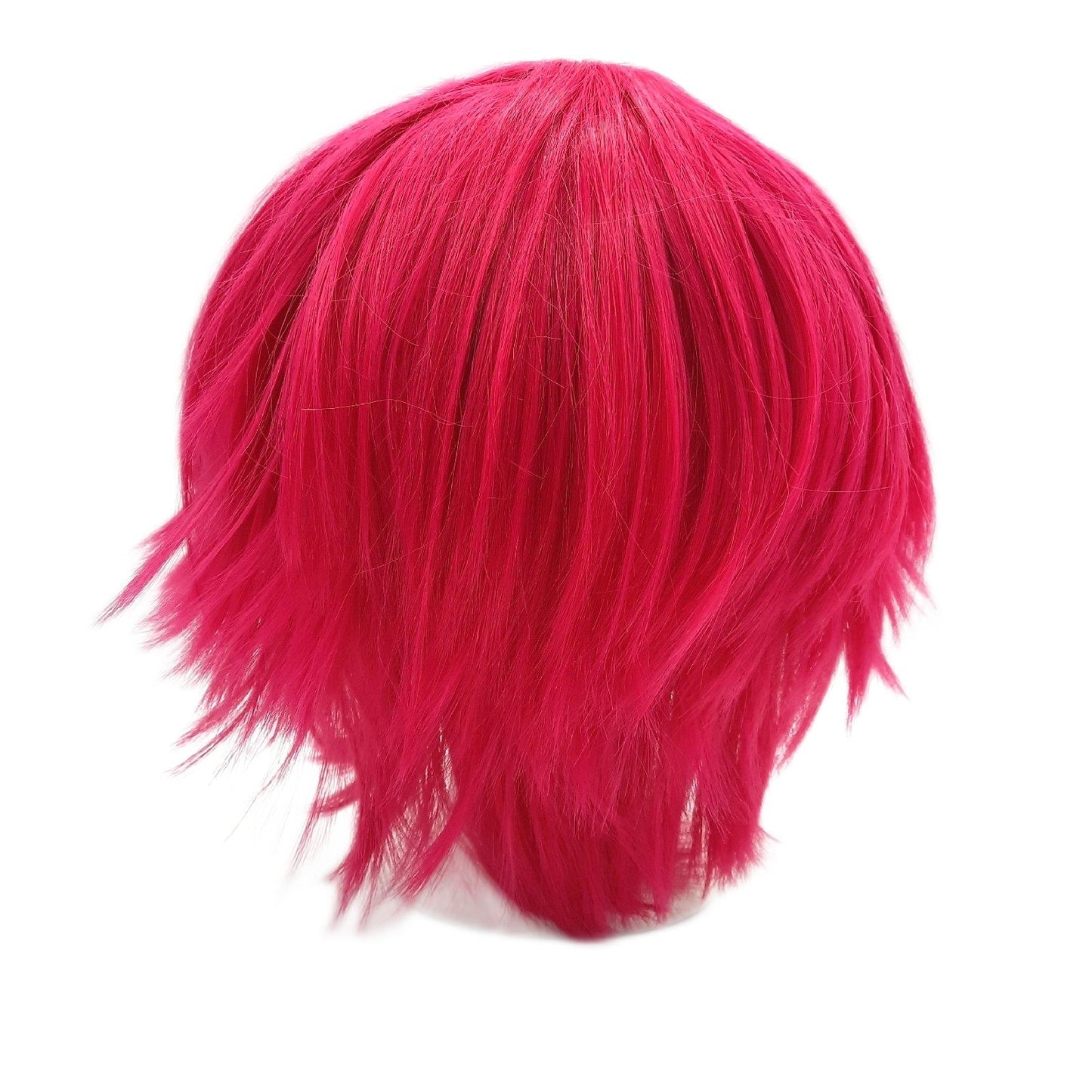 Cosplay Perücken Haarteile 8 Zoll kurze glatte pinkfarbene Größe Kaufen Sie jetzt für