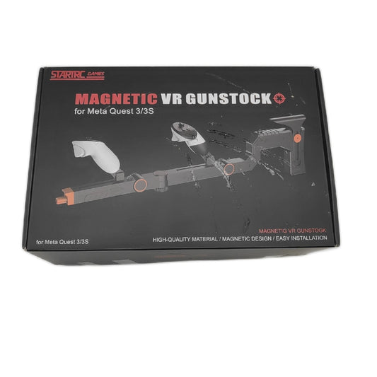 Meta Quest VR Pistolenschaft Zubehör Magnet Controller Griff 3 in 1 ergonomisch komfortabel