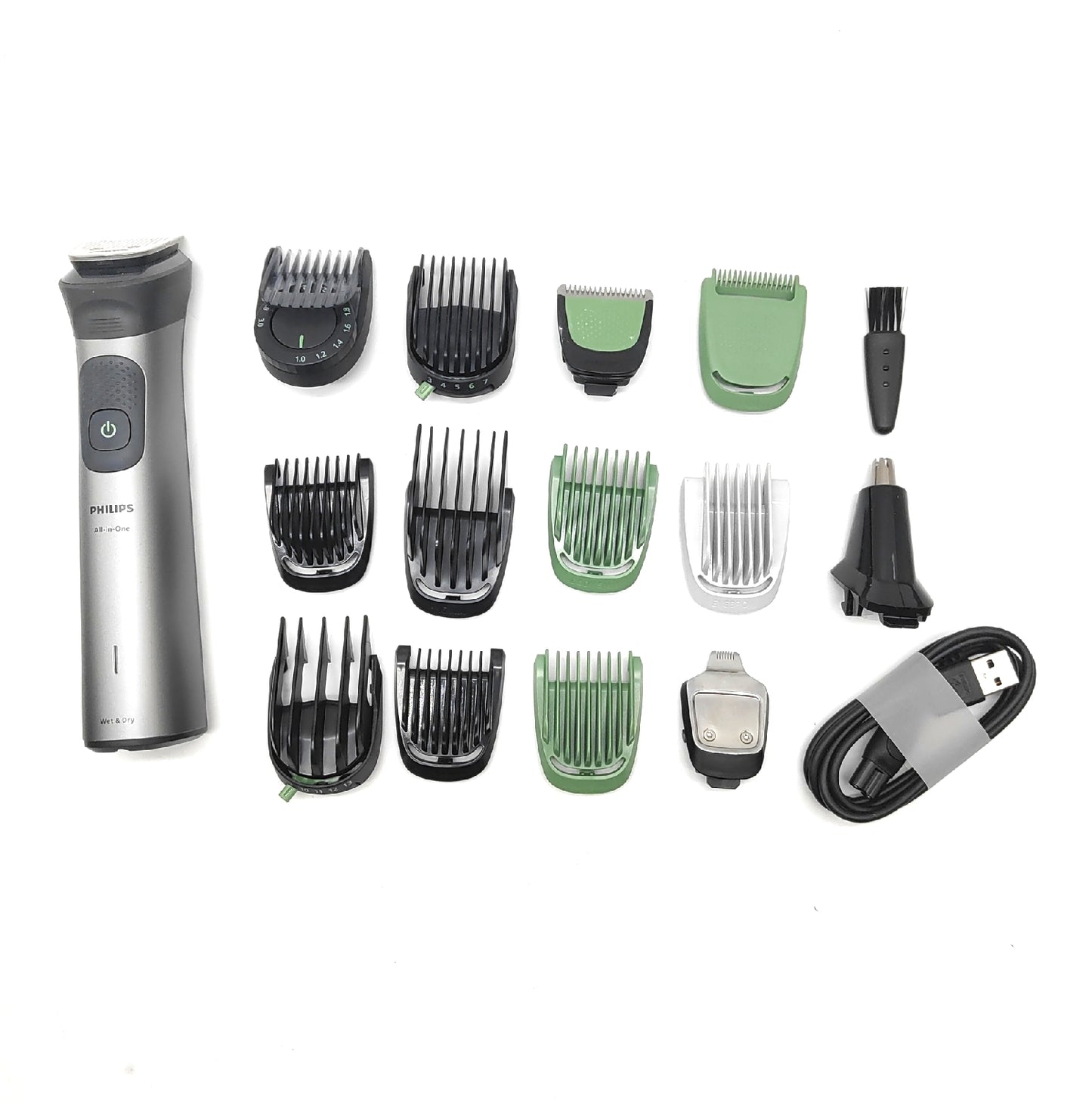 Philips All in One Trimmer Bartpflege Multigroom Serie 7000 Vielseitig Bart