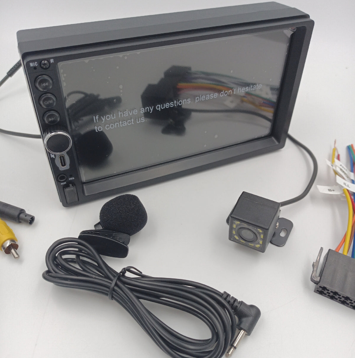 Autoradio 2 DIN Unterhaltung CarPlay Android Auto kompatibel 7 Zoll Display